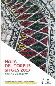 cartell de Corpus de Sitges d'Anna Monzó